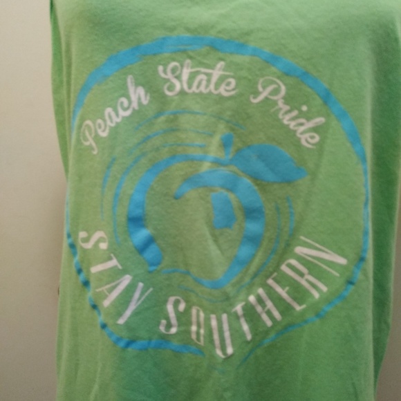 Peach state pride tank top size large - Picture 3 of 5